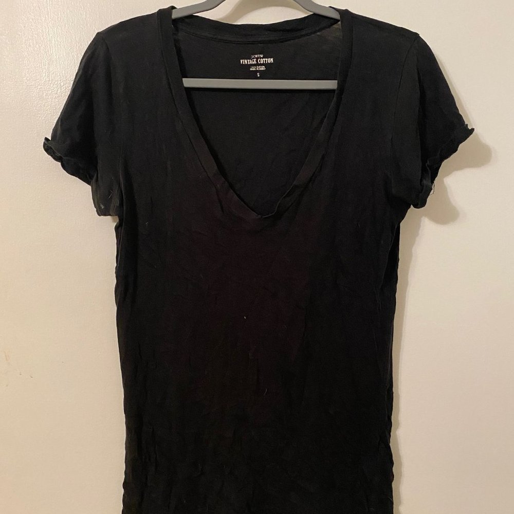 J. Crew Vintage V-Neck T-shirt
